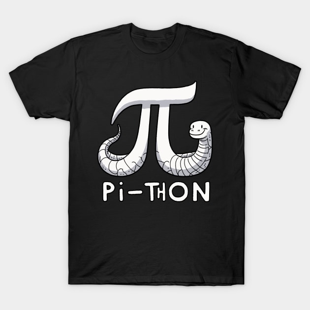 Pi-Thon Python T-Shirt by DoodleDashDesigns
